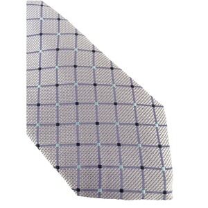 Nautica Purple 56"x 3" Geometric Polyester Neck Tie NWT